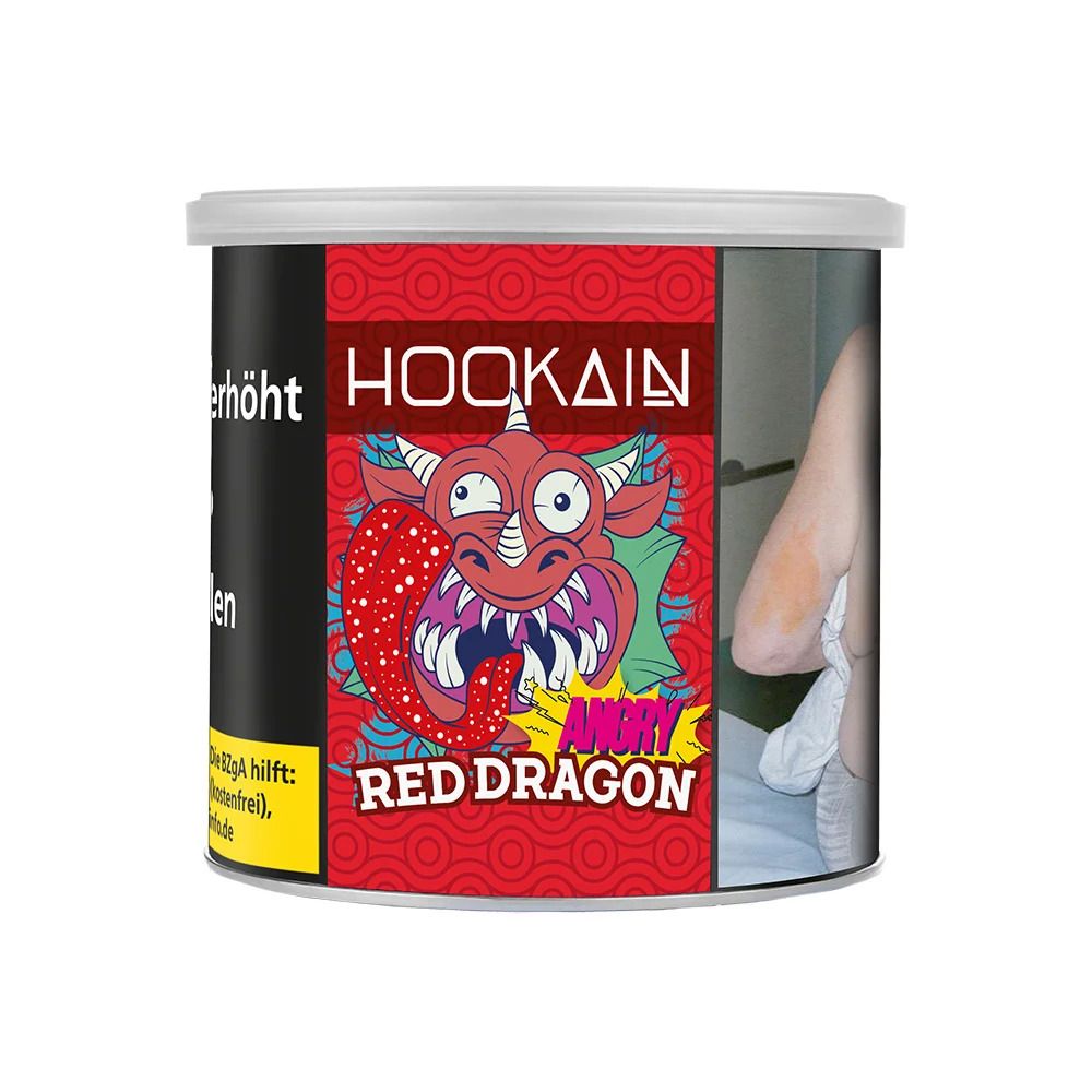 Hookain Shisha Tabak 200g - Angry Red Dragon