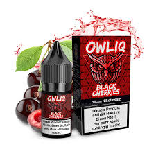 OWLIQ Liquid - Black Cherries 10ml 10mg/ml STEUERWARE C