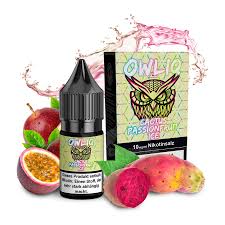OWLIQ Liquid - Cactus Passionfruit Ice 10ml 10mg/ml STEUERWARE C