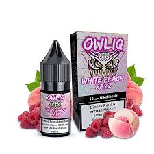 OWLIQ Liquid - White Peach Razz 10ml 10mg/ml 