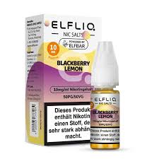 Elfliq by Elfbar Nikotinsalz - Blackberry Lemon - Liquid 10mg / 10ml