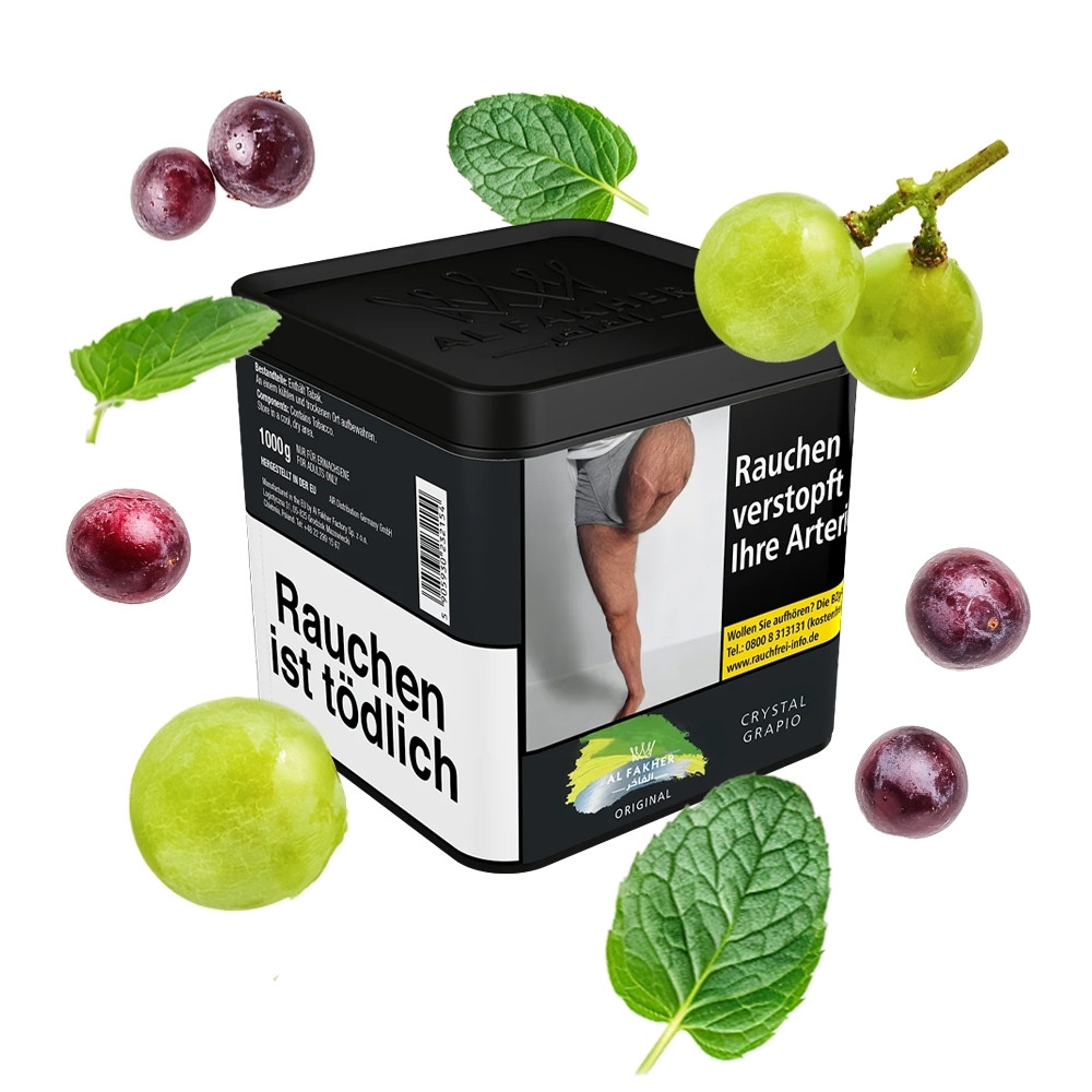 Al Fakher 1 KG - Crystal Grapio