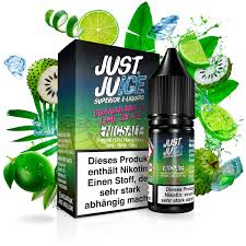 Just Juice Nikotinsalz Liquid - Guanabana &amp; Lime On Ice 10ml 11mg/ml