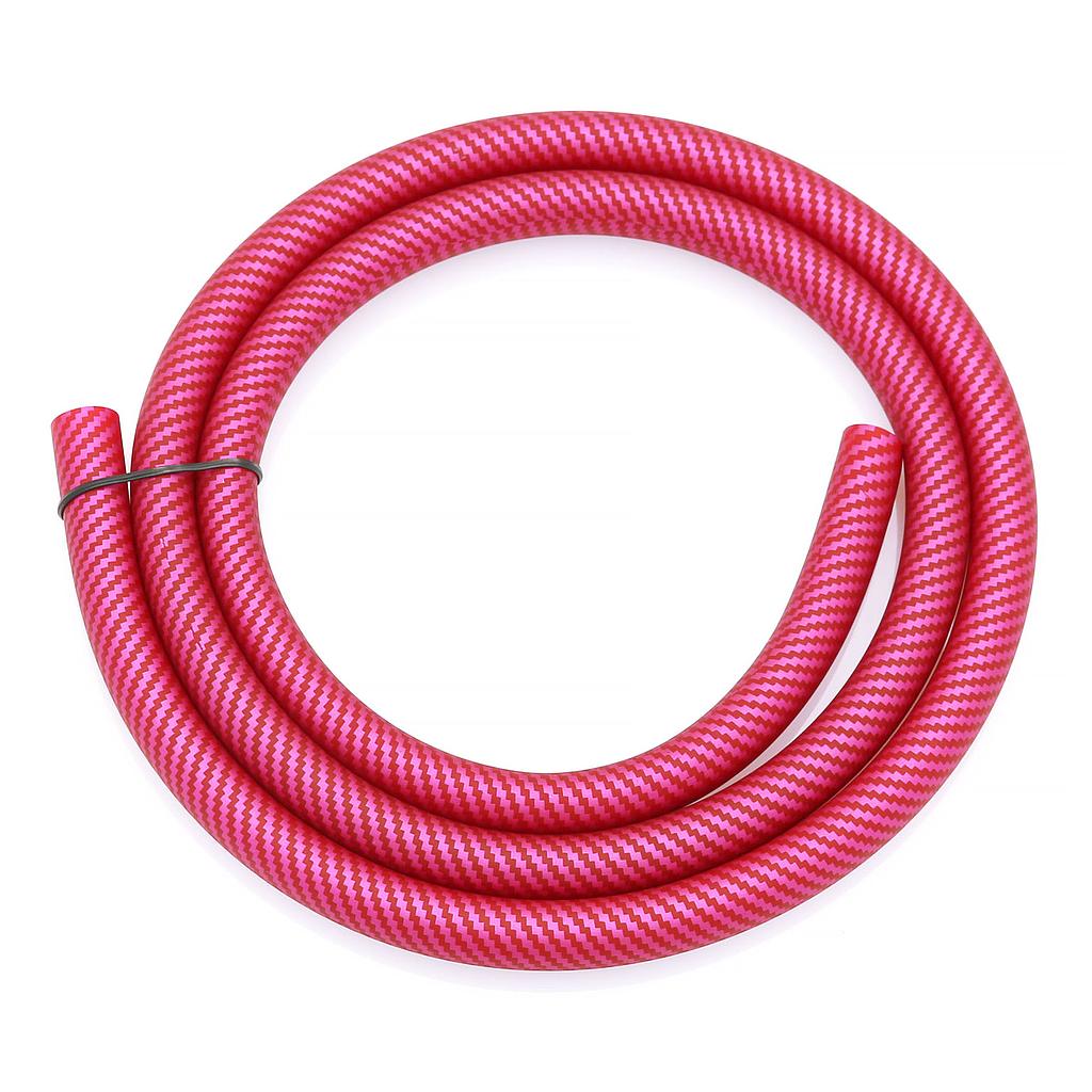 Silikonschlauch - Carbon pink