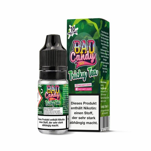 Bad Candy Liquid - Tricky Tea - 10ml Nikotinsalz 10mg/ml