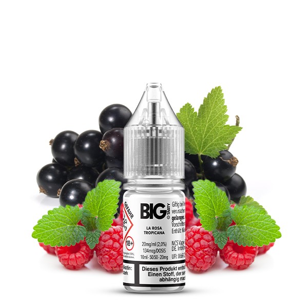Big Tasty Nikotinsalz Liquid - Larosa Tropicana 10ml 10mg/ml