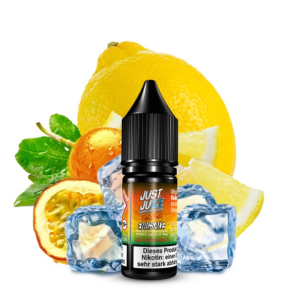 Just Juice Nikotinsalz Liquid - Lulo &amp; Citrus on Ice 10ml 11mg/ml