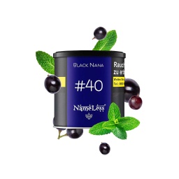 [2100000021956] Nameless #40 Black Nana 200g 