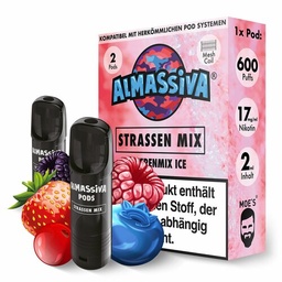 [2100000025121] Almassiva Einweg Pod - Strassen Mix 17mg 2ml