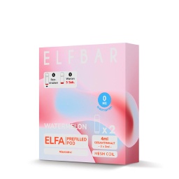 [2100000023493] Elfbar - ELFA CP Prefilled Pod 2ml 0mg (2 Stück) Watermelon