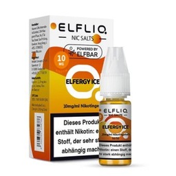 [2100000024858] Elfliq by Elfbar Nikotinsalz - Elfstorm Ice - Liquid 10mg / 10ml