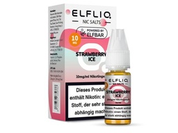 [2100000025183] Elfliq by Elfbar Nikotinsalz - Strawberry Ice - Liquid 10mg / 10ml