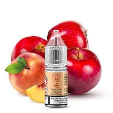 [2100000025992] Pod Salt Xtra Nikotinsalz - Fuji Apple Peach - 20mg/10ml 