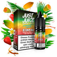 [2100000017720] Just Juice Nikotinsalz Liquid - Strawberry &amp; Curuba 10ml 20mg/ml