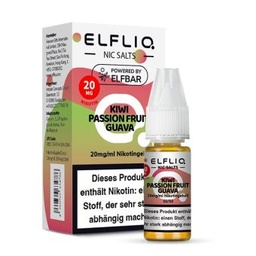 [2100000024728] Elfliq by Elfbar Nikotinsalz - Kiwi Passion Fruit Guava - Liquid 20mg / 10ml