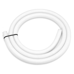 [2100000002498] Silikonschlauch - Weiß