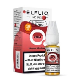 [2100000012947] Elfliq by Elfbar Nikotinsalz - Cola - Liquid 10mg / 10ml