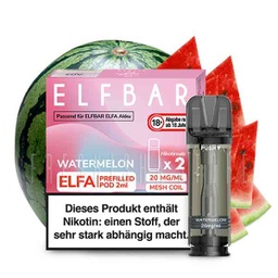 [2100000013760] Elfbar - ELFA CP Prefilled Pod 2ml 20mg/ml (2 Stück) Watermelon