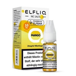 [2100000014286] Elfliq by Elfbar Nikotinsalz - Mango - Liquid 10mg / 10ml