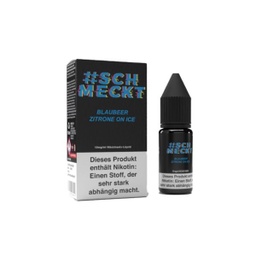 [2100000013050] #Schmeckt Blaubeere Zitrone Ice 10ml Nikotinsalzliquid 10mg