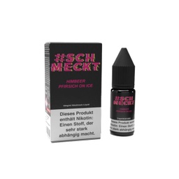 [2100000013043]  #Schmeckt Himbeer Pfirsich Ice 10ml Nikotinsalzliquid 10mg