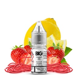 [2100000016082] Big Tasty Nikotinsalz Liquid - Strawberry Sour Laces 10ml 20mg/ml