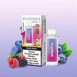 [2100000019526] Flerbar Pod (2er Pack) - Blue Razz